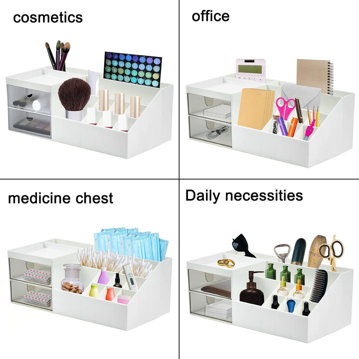 Make-up Organizer mit Schubladen Beauty Organizer Make-up Lagerung Kosmetische Schminktisch Organize