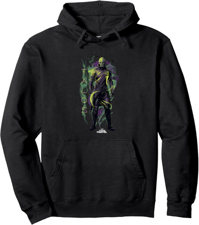 Captain Marvel Talos Character Portrait Pullover Hoodie