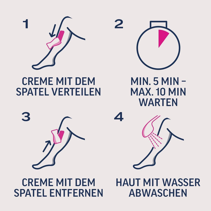 Veet PURE Haarentfernungscreme - Haarentfernung für Körper & Beine - 2 x 400 ml 400 ml (2er Pack), 4