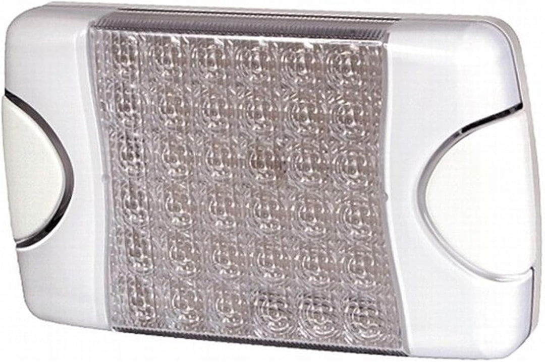HELLA - Innenraumleuchte - DuraLED - LED - 12/24V - 9W - LED - Anbau/geschraubt - Lichtscheibenfarbe