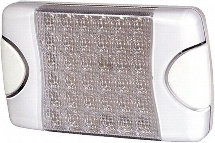 HELLA - Innenraumleuchte - DuraLED - LED - 12/24V - 9W - LED - Anbau/geschraubt - Lichtscheibenfarbe