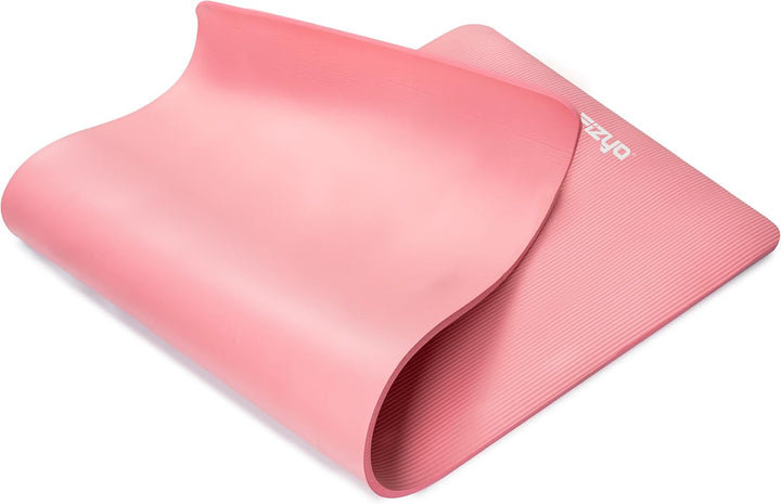 Phyzyo Yoga, Gymnastik und Pilates Matte, Rutschfester NBR-Schaum, Synthetik Kautschuk, Training, Fi