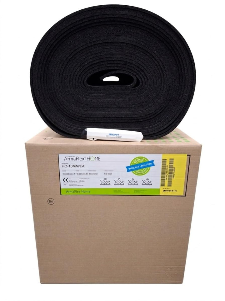 Armaflex Home 6 / 10 / 19 / 25 / 32 mm selbstklebend (Volle Kartons &amp; Zuschnitte) + Original ISOFIT