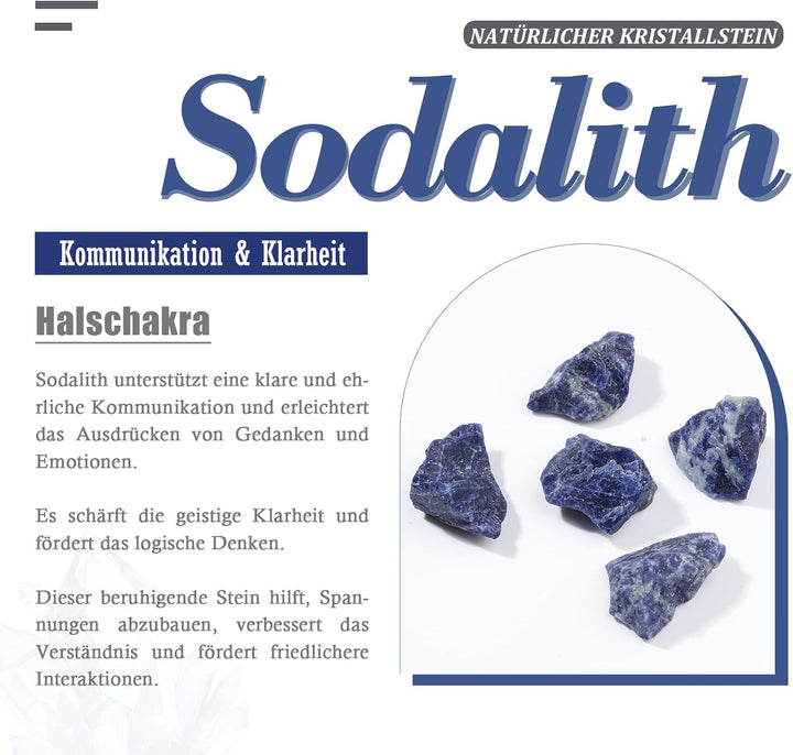 Nupuyai Sodalith Kristall Pyramide Baum des Lebens Edelstein Pyramide Deko für Yoga Meditation, Zimm