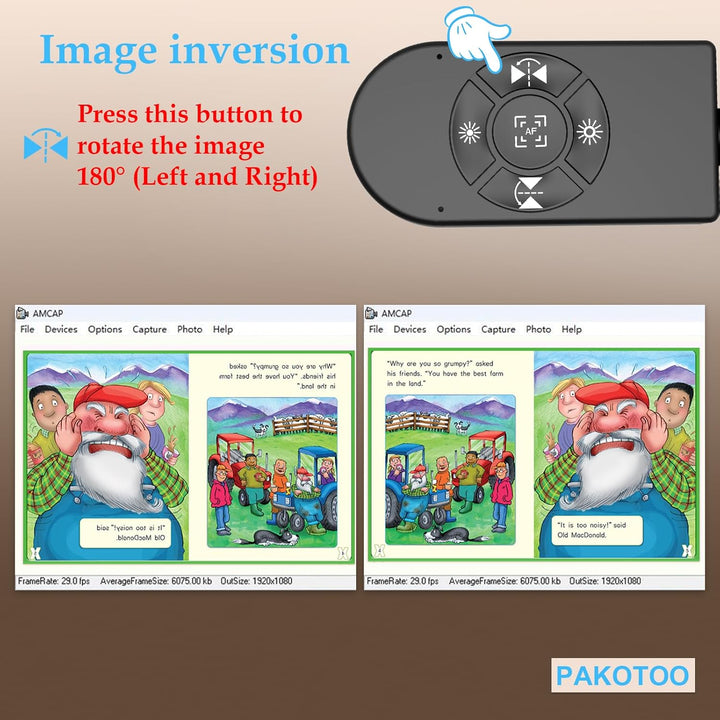 8MP Dokumentenkamera, Doc-Kamera, USB-Webcam für Lehrer und Klassenzimmer, für A3 A4 Grösse, Eingeba
