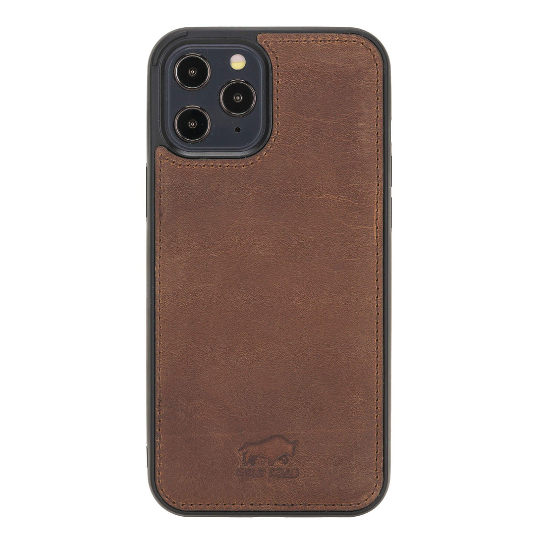 Solo Pelle Lederhülle für das iPhone 12 Pro Max in 6.7 Zoll Stanford Case Leder Hülle Ledertasche Ba