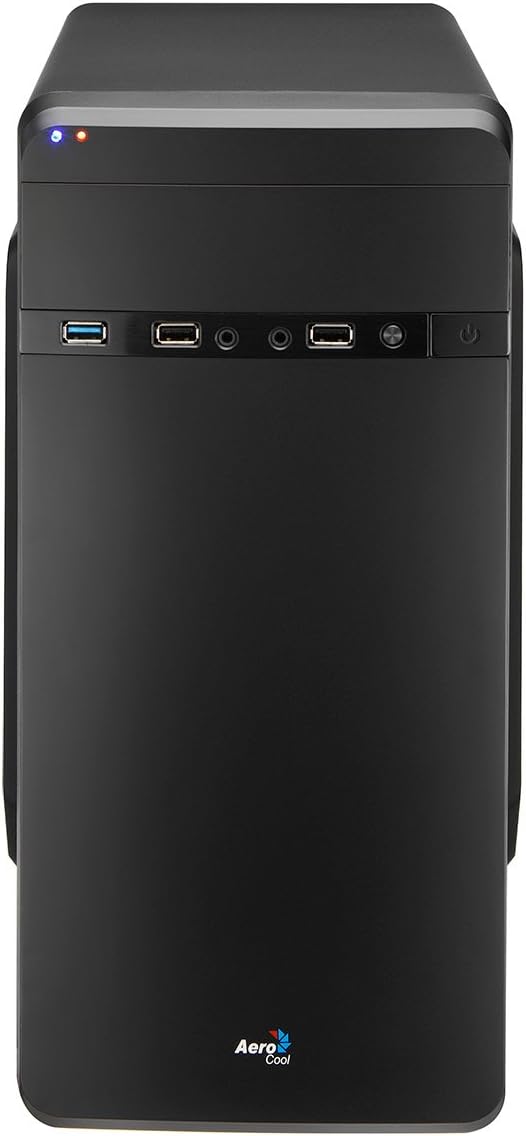 Aerocool QS180 Mini Micro ATX Computer Tasche mit USB 3.0 - Schwarz QS-180, QS-180
