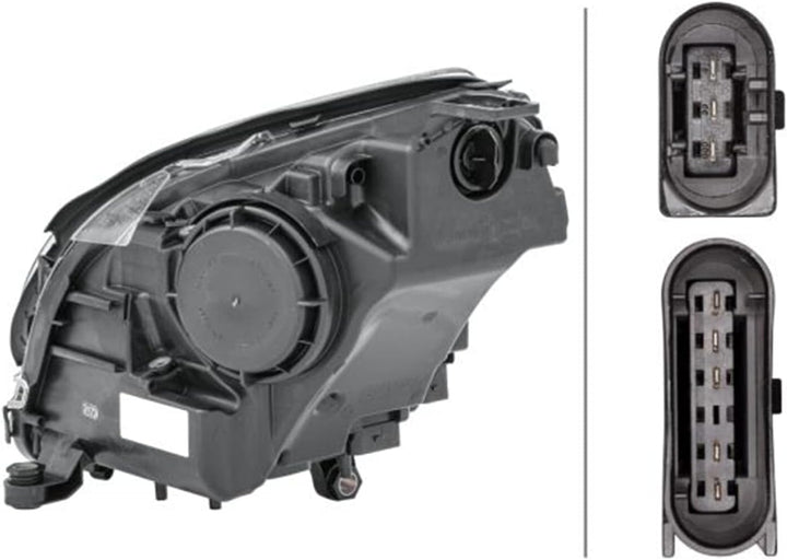 HELLA 1EL 263 037-021 DE/Halogen-Hauptscheinwerfer - rechts - für u.a. Mercedes-Benz R-Class (W251,