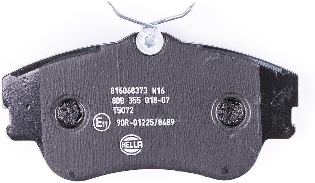 HELLA PAGID 8DB 355 018-071 Bremsbelagsatz - T5072 - Dicke/Stärke: 19.2mm - Bremssystem: Lucas - nic