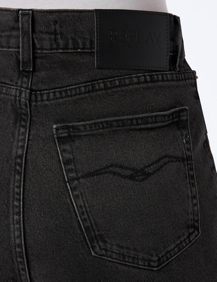 Replay Damen Jeans Becka 23W / 30L Dark Grey 097, 23W / 30L Dark Grey 097