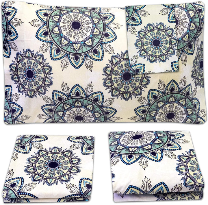 Bettlaken-Set, Fadenzahl 1800, weiche ägyptische Qualität, gebürstete Mikrofaser, Luxus-Bettwäsche-S