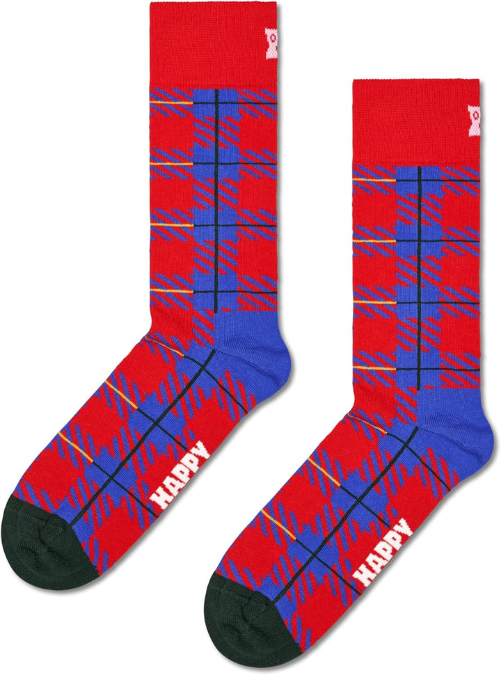 Happy Socks Unisex 3-pack Downhilll Skiing 3-er Pack Socken (3er Pack) 41-46 Blau, 41-46 Blau