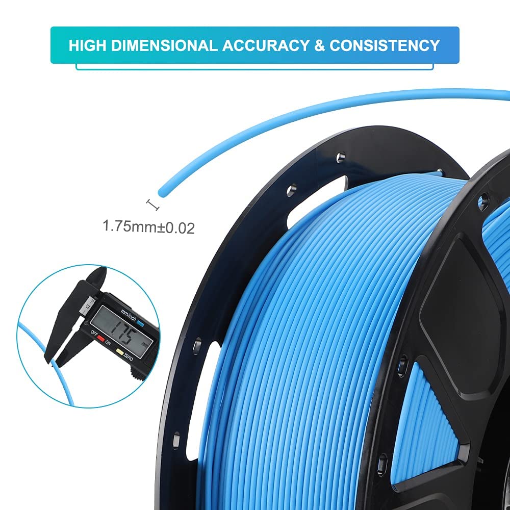Creality Offizielles PLA Filament 1.75mm, 3D Drucker Filament, Filament-3D-Druckmaterialien, Toleran