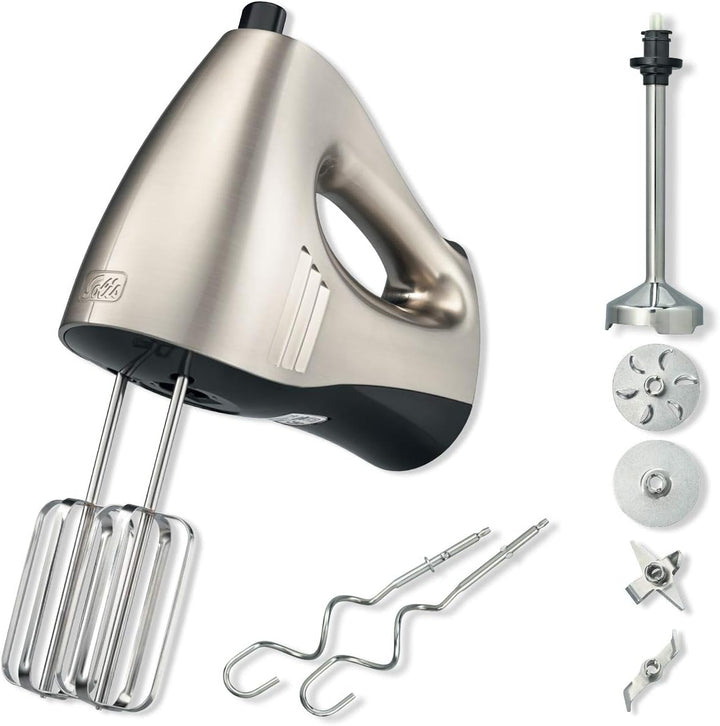 Solis Hand & Stick Mixer 8371 - Handmixer und Stabmixer - 16 Geschwindigkeitsstufen - Inkl. Schneebe