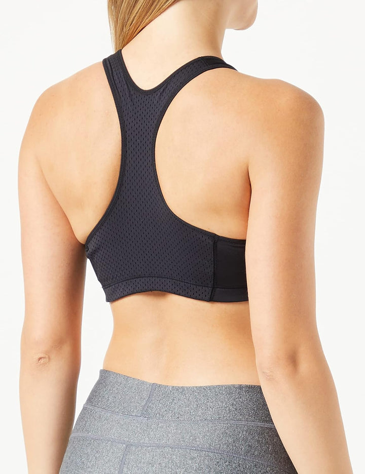 Champion Damen Sa New Active Crop Top Sport-BH XS Schwarz, XS Schwarz