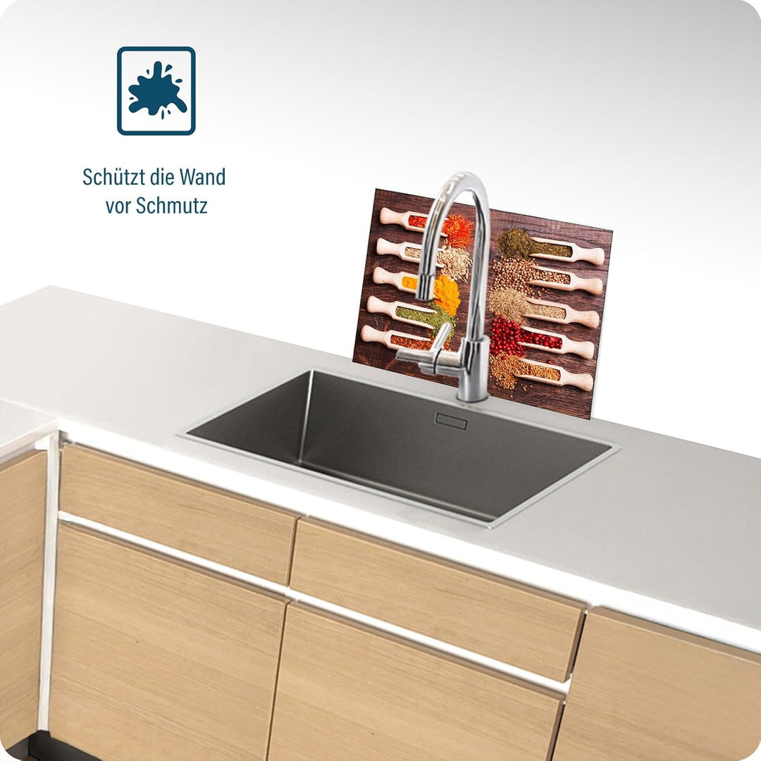 Herdabdeckplatte – Gehärtetes Glas Schneidebrett & Ceranfeld Abdeckplatte 1 Teilig 40x30 – Hygienisc