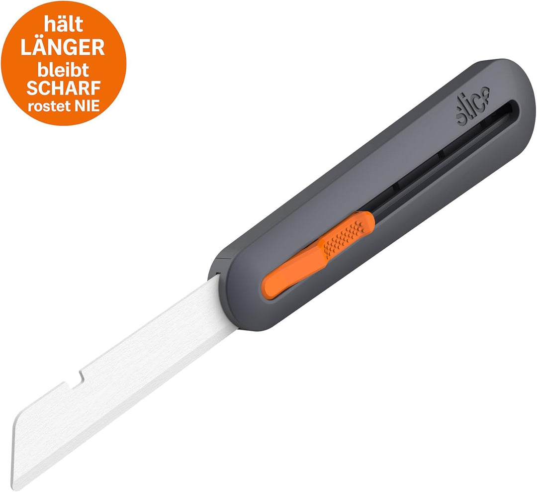 Slice 10559 Industrie-Cuttermesser mit 4-fach Klingenverstellung • Sicherheitsklinge aus Keramik • E