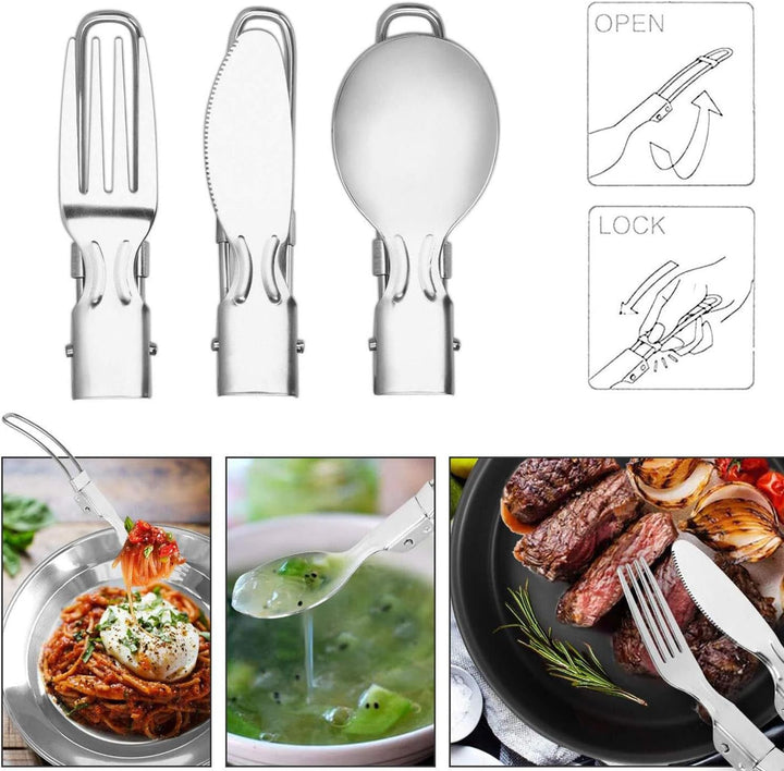 Campinggeschirr Set Outdoor Camping Zubehör Tragbares Camping Topf Cookware Kit Aluminium Camping Ko