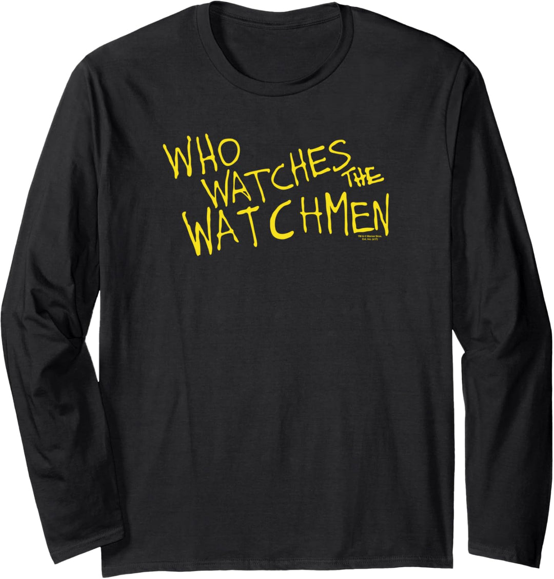 Watchmen Who Watches Langarmshirt