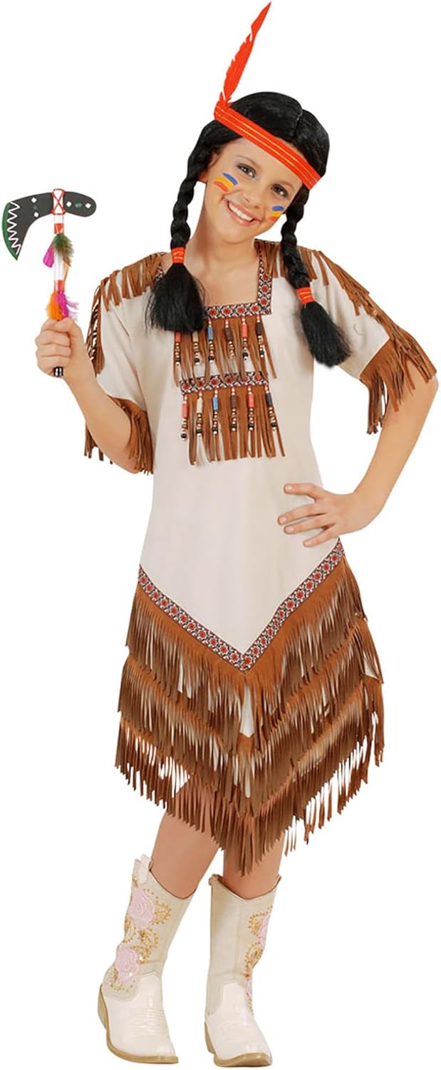 "INDIAN GIRL" (dress) - (140 cm / 8-10 Years), 140