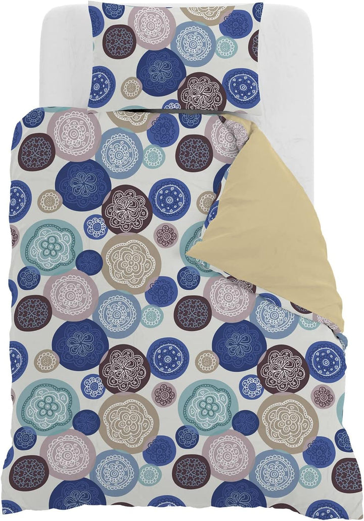 Italian Bed Linen Fantasy Bettbezug, Mikrofaser, murrine, kleine Doppelte Murrine kleine Doppelte, M