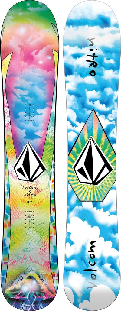 Nitro Herren Alternator X Volcom Br Snowboard 157 Multicolor, 157 Multicolor