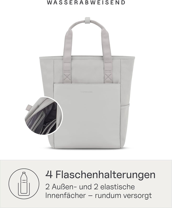 Kapten & Son Rucksack Lindby Diaper Set 20 L | 2in1 Wickelrucksack & Wickeltasche mit Kinderwagen- u