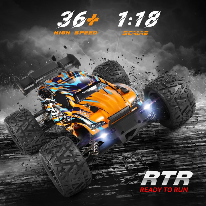 HAIBOXING Ferngesteuertes Auto 4WD RC Auto 1/18 36 km/h All Terrains Offroad Elektro Fahrzeug 2,4 GH