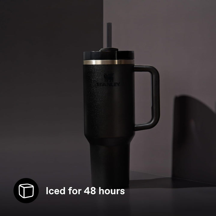 Stanley 1913 Quencher H2.0 Flowstate Trinkflasche Mit Strohhalm - Thermobecher Kühlt 11 Stunden - 48