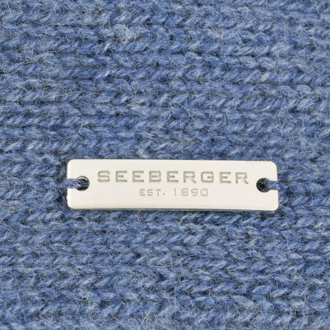 Seeberger Lasuna Kaschmir Stirnband Stirnwärmer Headband Ohrenschutz (One Size - blau) 1 stück (1er