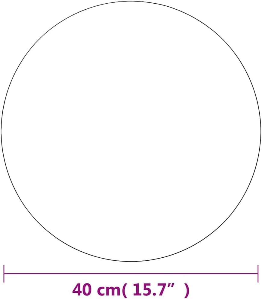vidaXL Wandspiegel mit LED-Beleuchtung Kosmetikspiegel Spiegel Schminkspiegel Frisierspiegel Hängesp