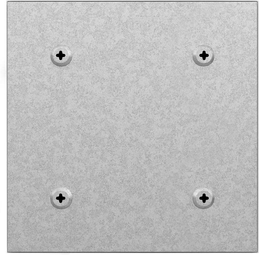 ALLboards Glasboard Magnetisch Schwarz 50x50cm, Rahmenlos, Glastafel, Magnettafel, Gehärtetes Glas,