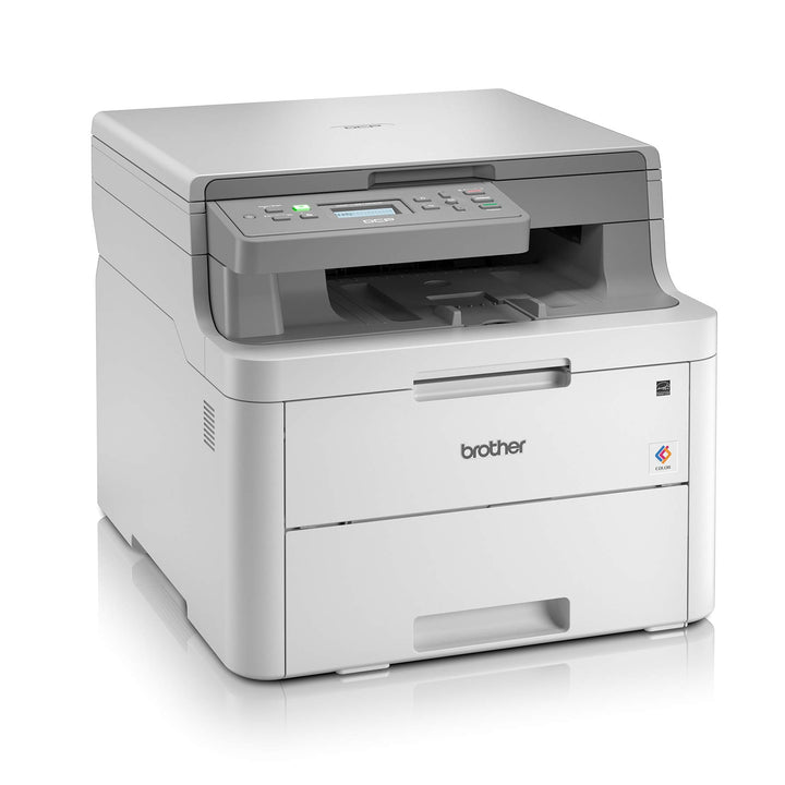 Brother DCP-L3510CDW Kompaktes 3-in-1 Farb-Multifunktionsgerät, weiss WLAN, WLAN