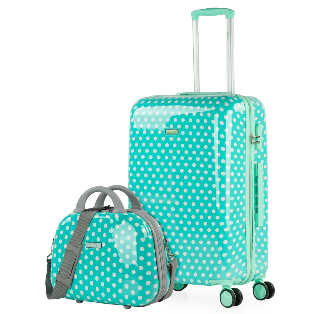 ITACA - Leicht Koffer Set Polycarbonat Reisekoffer Set für Flugreisen - Dauerhaft Hartschalenkoffer