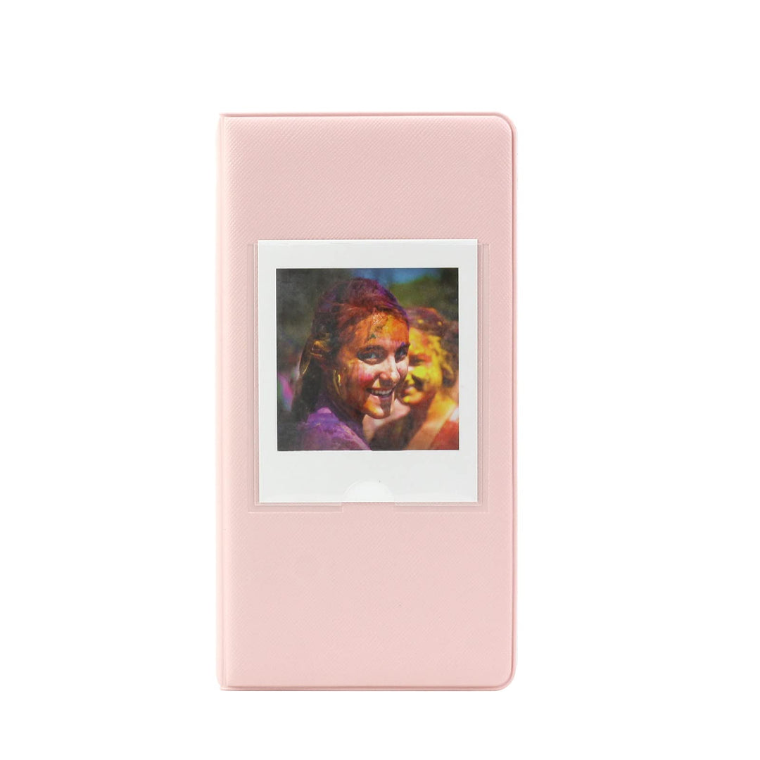 Rieibi Mini-Fotoalbum mit 64 Fächern, aus PU-Leder, für Fujifilm Instax Square SQ1/SQ20/SQ10/SQ6/SP-