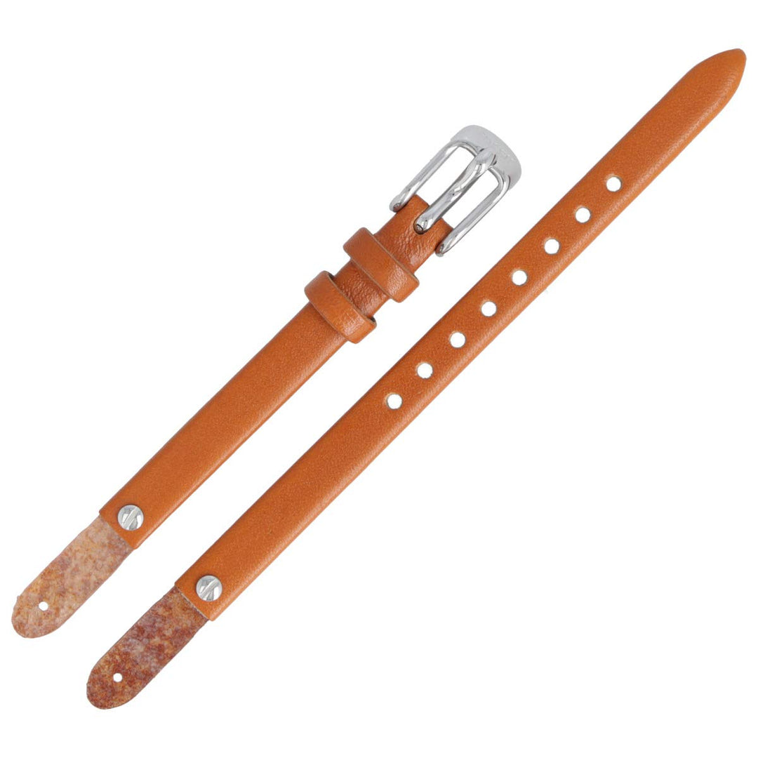 Fossil Uhrenarmband 8mm Leder Braun - ES-4025 | LB-ES4025