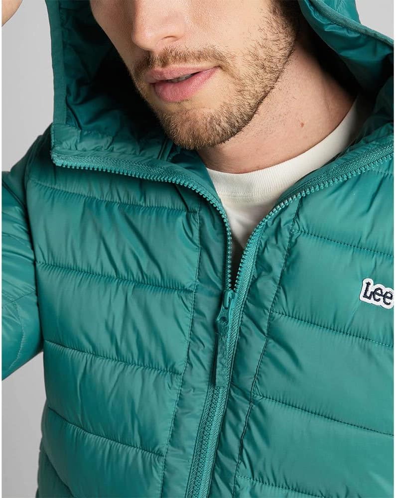 Lee Men's Light Puffer Jacket, Monaco, X-Large