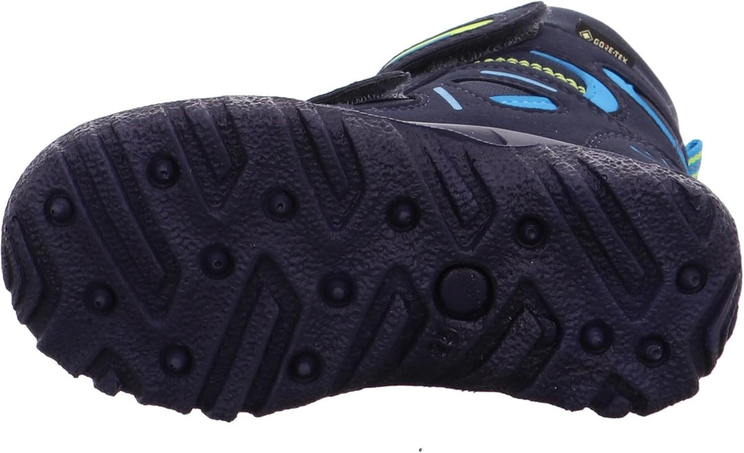Superfit HUSKY 500080 Jungen Warm gefütterte Schneestiefel 30 EU Blau Grün 8000, 30 EU Blau Grün 800