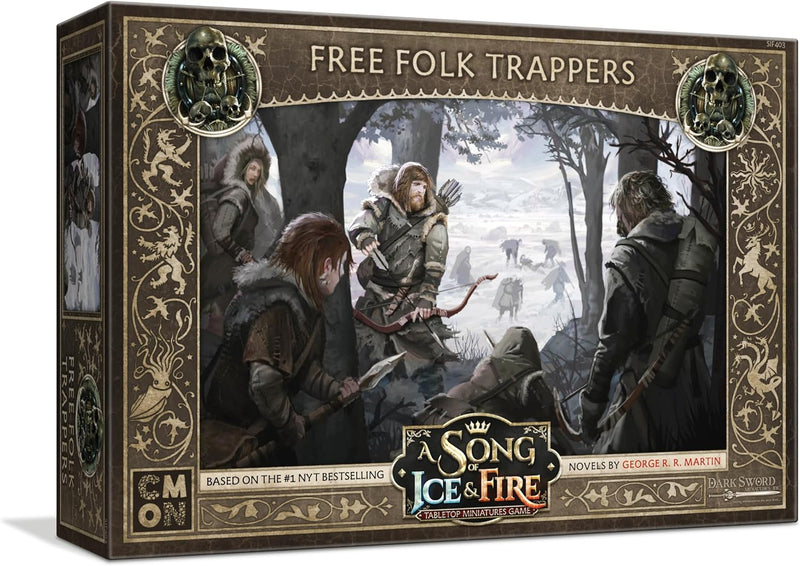 Cool Mini or Not Mini or NotSong of Ice and Fire - Free Folk Trappers - EN, CMNSIF403, verschiedene