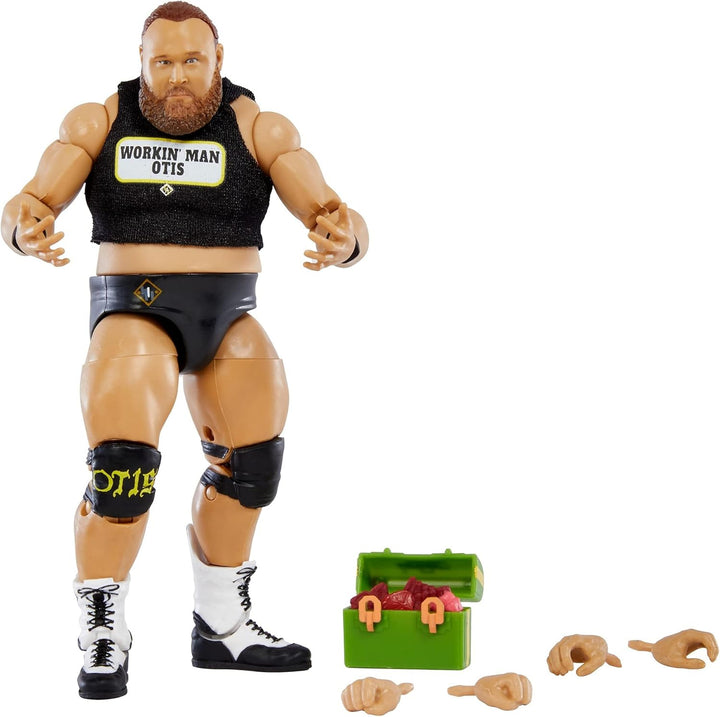 WWE GVB69 - Otis Elite-Actionfigur, beweglich, ca. 18 cm, zum Sammeln, Spielzeug ab 8 Jahren