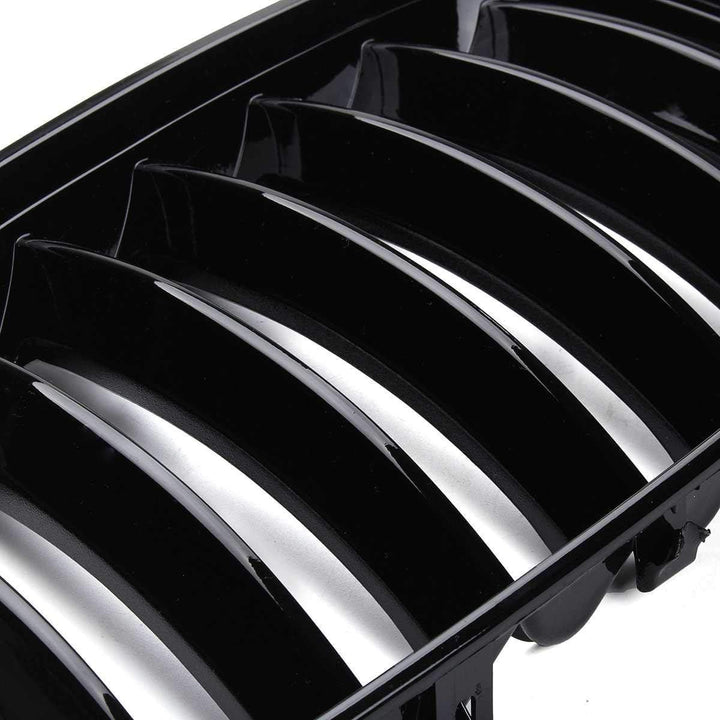 X5 E53 2004–2006 Frontstossstangengitter, glänzend, Schwarz, 1 Paar