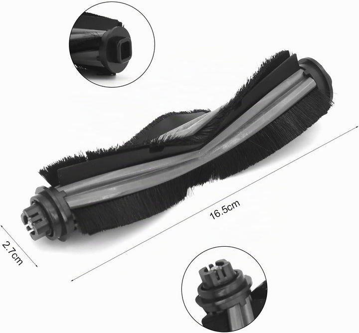 DingGreat Zubehör Set Ersatzteile für Yeedi K650 Saugroboter - Packung mit 1 Hauptbürste, 4 Filters,