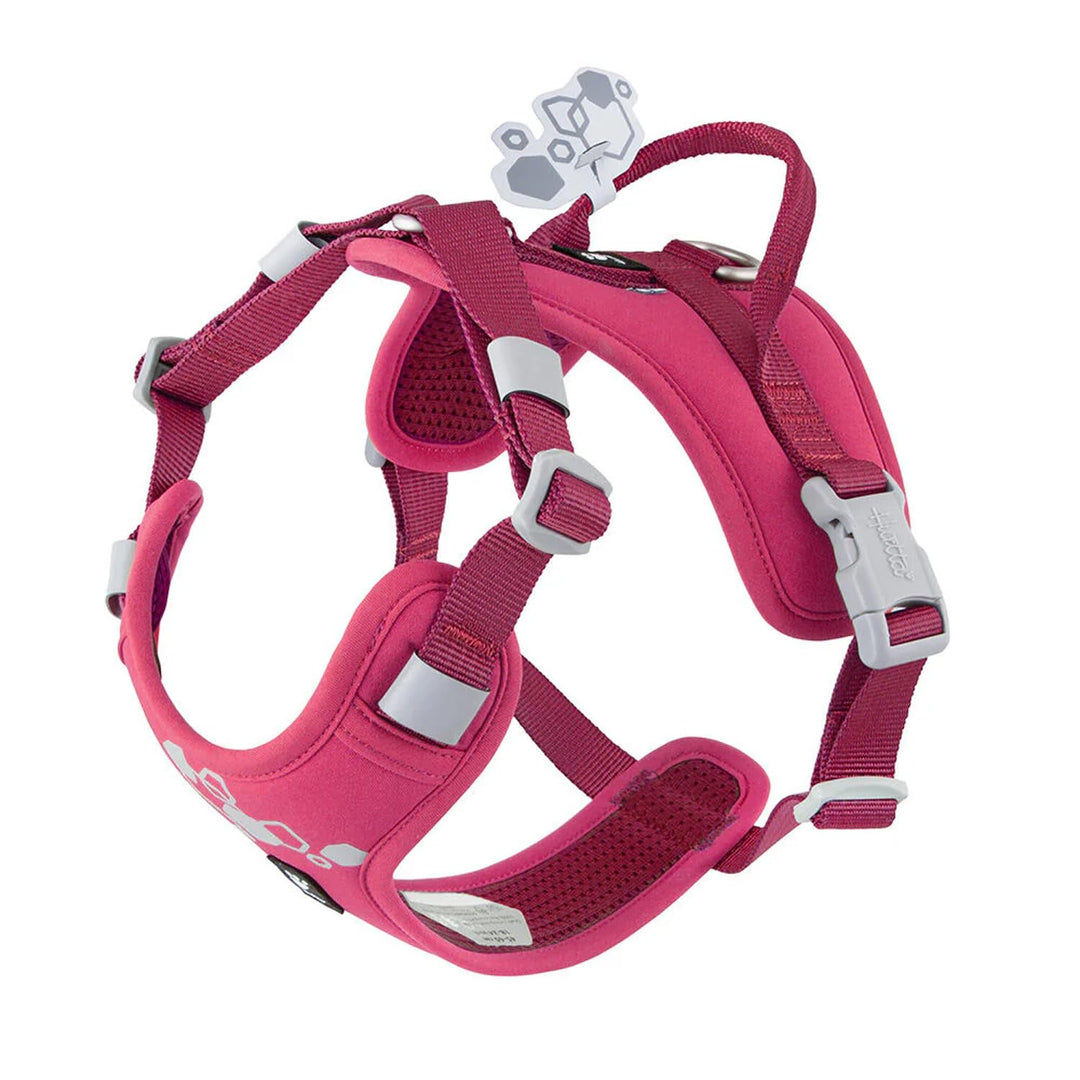 Hurtta Weekend Warrior Hundegeschirr II ECO (Ruby, rosa, 40-50 cm) ruby, rosa 40-50 cm, ruby, rosa 4