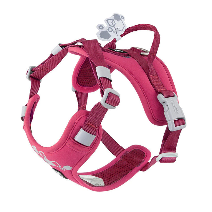 Hurtta Weekend Warrior Hundegeschirr II ECO (Ruby, rosa, 40-50 cm) ruby, rosa 40-50 cm, ruby, rosa 4