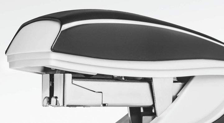 Leitz Flachheftgerät aus Metall, Für 40 Blatt, Inkl. Heftklammern, Ergonomisches Design, Blau, NeXXt