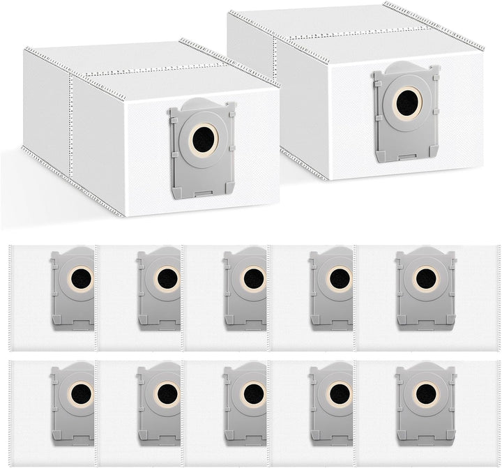 12 Stück Staubbeutel für Ecovacs Deebot X8/X9 Pro Omni/X8/X9 OMNI/X11 Pro Omni/T80 Pro Omni/T50/T50
