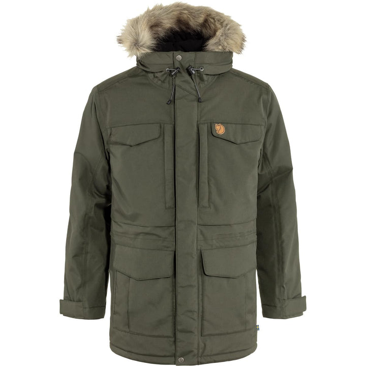 Fjällräven Herren Nuuk Parka M Jacket (1er Pack) S Deep Forest, S Deep Forest