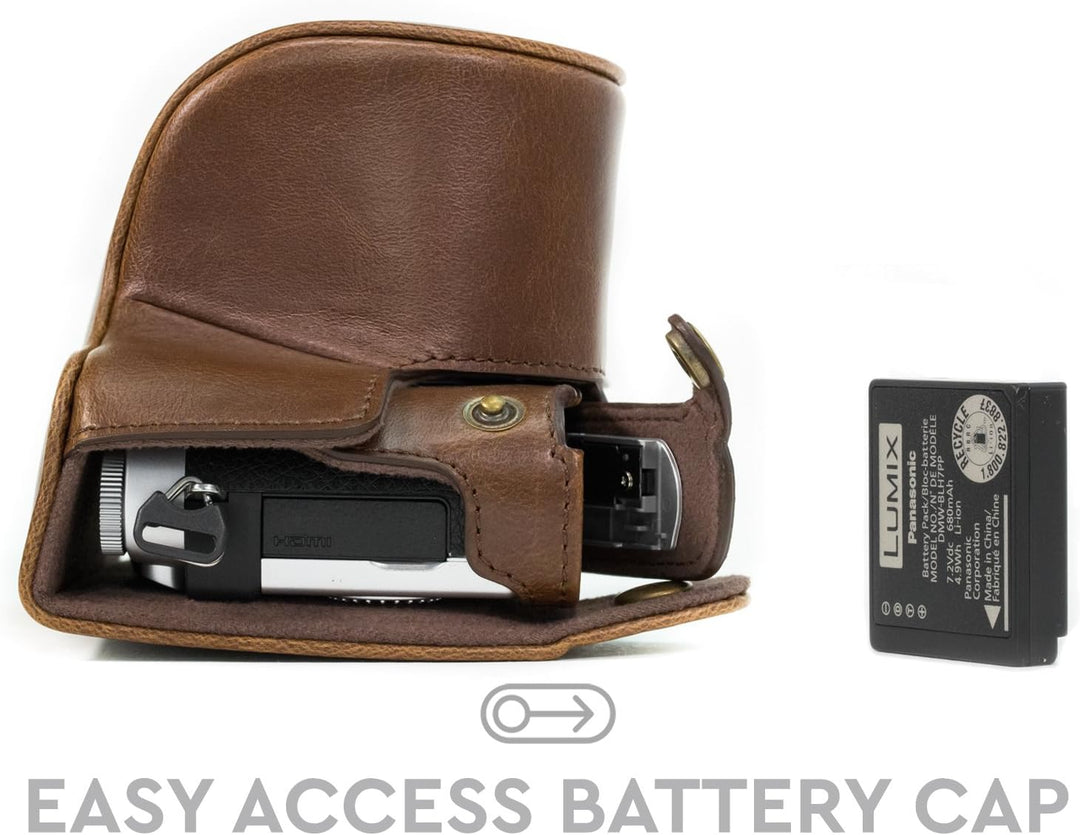 MegaGear Panasonic Lumix DC-GX850, DC-GF9 12-32mm Objektiv, DC-GX800, DMC-GF8, DMC-GF7 Ever Ready Le