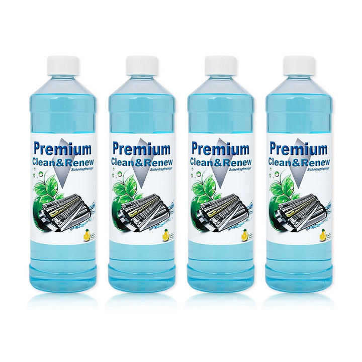 4 Liter Premium Scherkopfreiniger zum Nachfüllen von Braun Clean&Renew Synchro Activator und Pulsoni