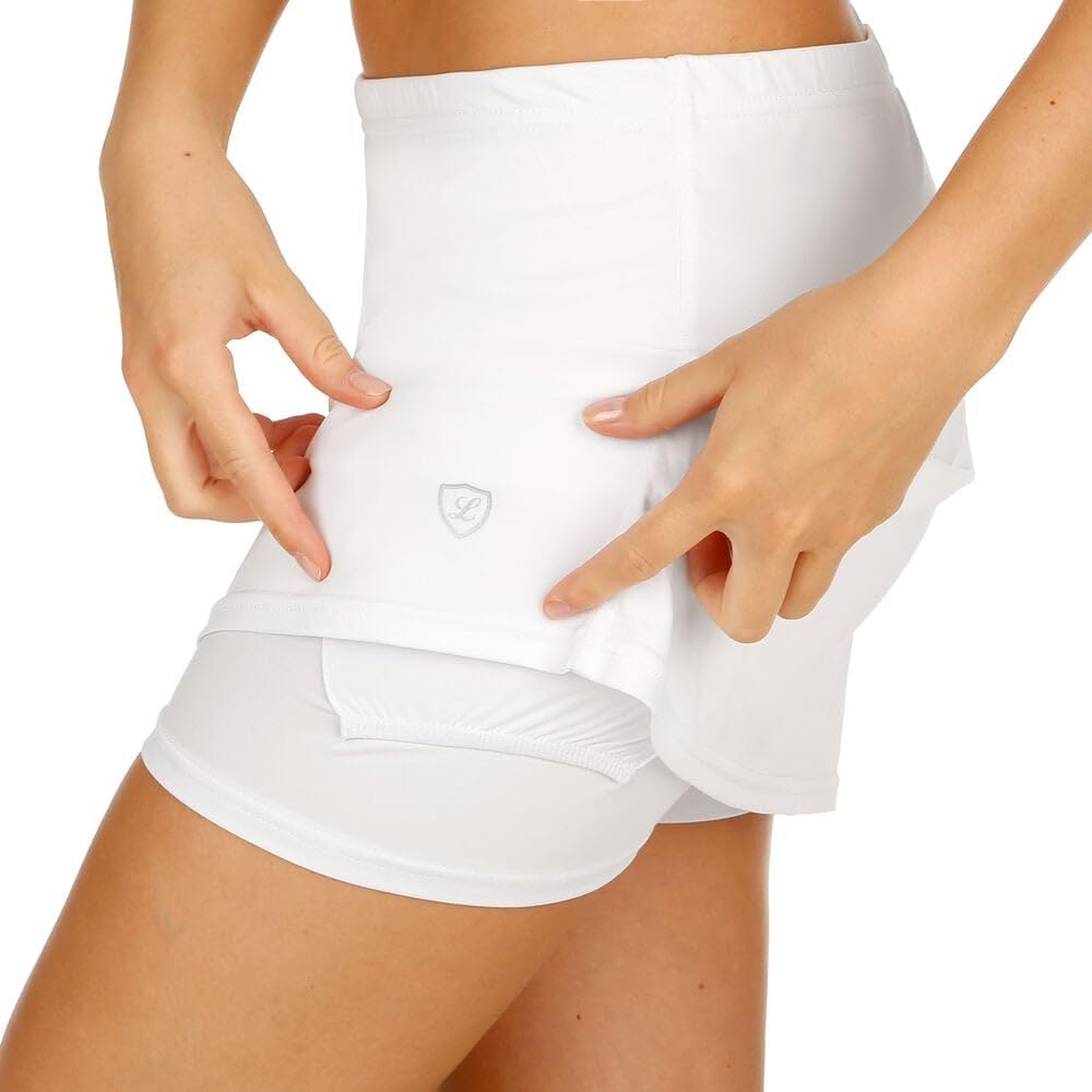 Skort Classy Damen Rock weiss, 44